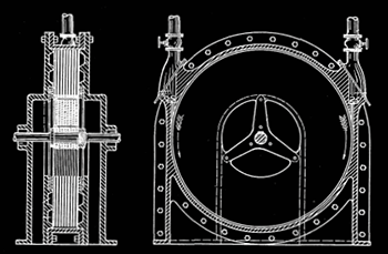 tesla turbine patent image